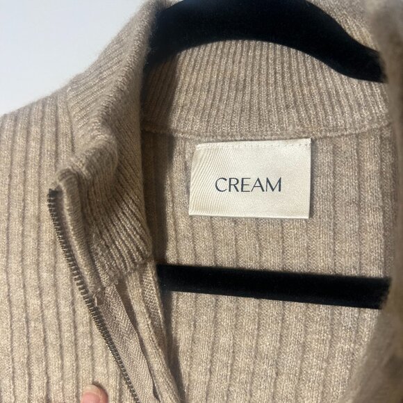 Cream Sweater Vest - Picture 3 of 5